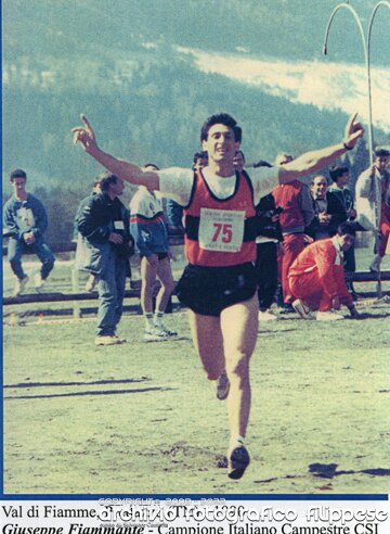 Val-di-Fiamme-Predazzo-1990-Giuseppe-Fiammante-Campione-Italiano-Campestre-CSI